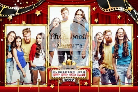 hollywood-stars-postcard Hollywood Photobooth Templates